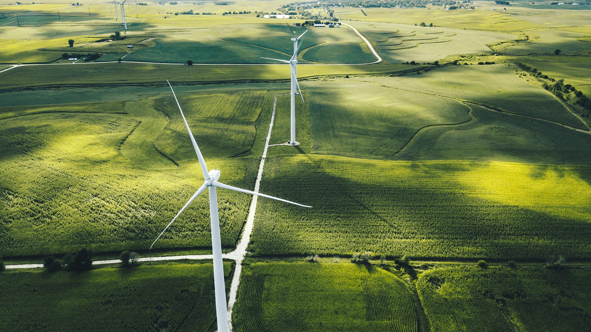 Wind turbine in Iowa